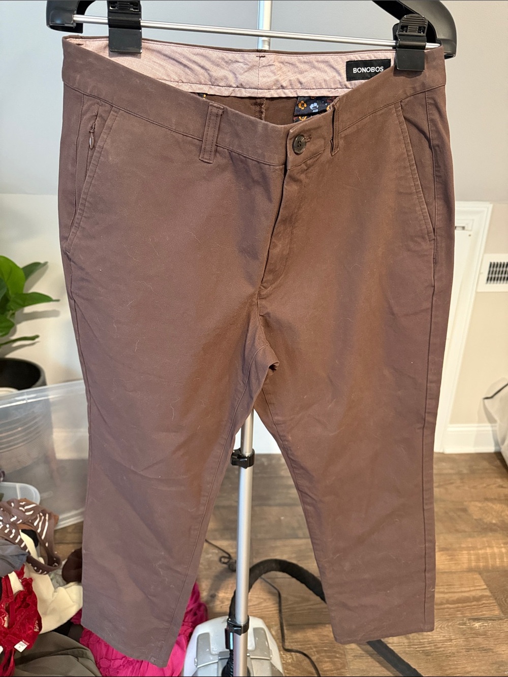 Bonobos Brown Slim Chinos